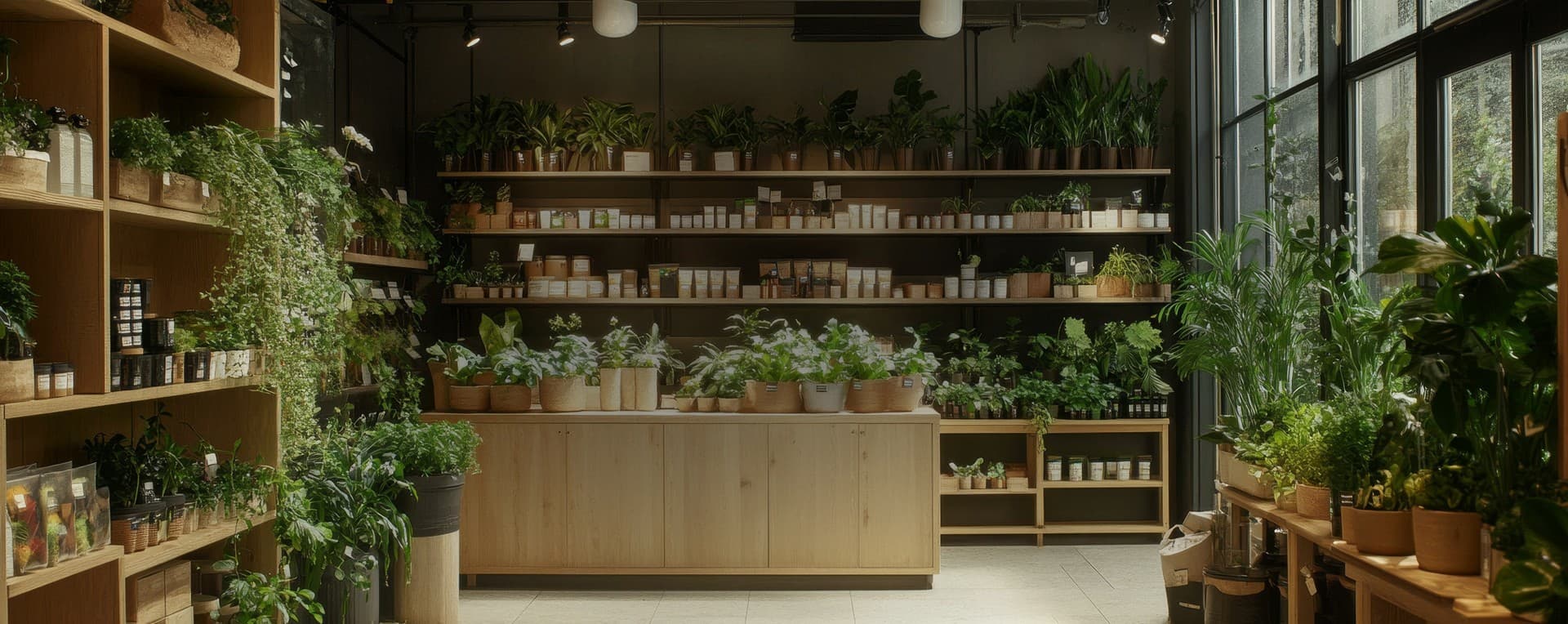 Tienda de plantas en Narón