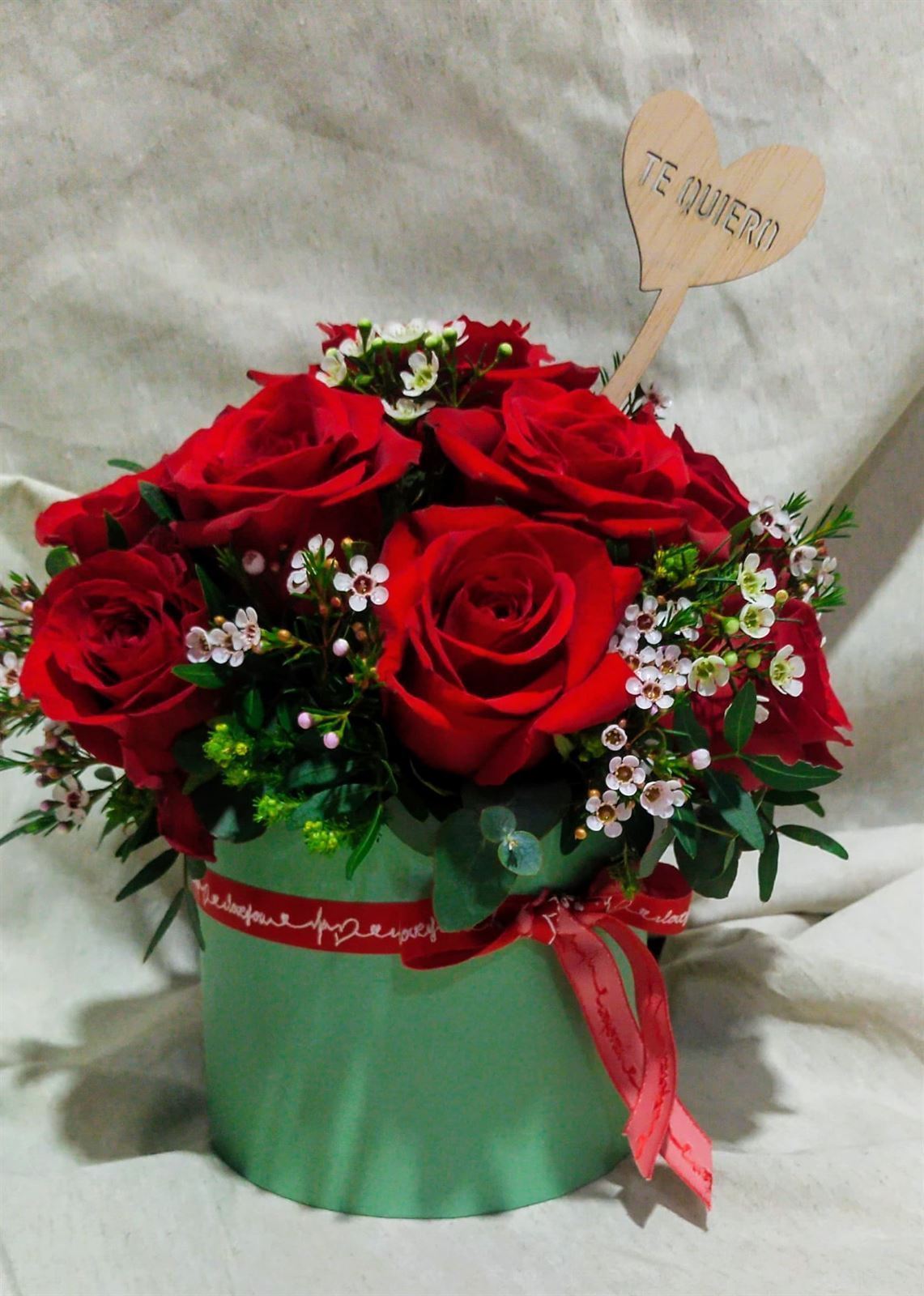 Caja de Rosas rojas - Imagen 1