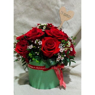 Caja de Rosas rojas - Imagen 1