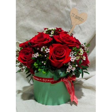 Caja de Rosas rojas - Imagen 1