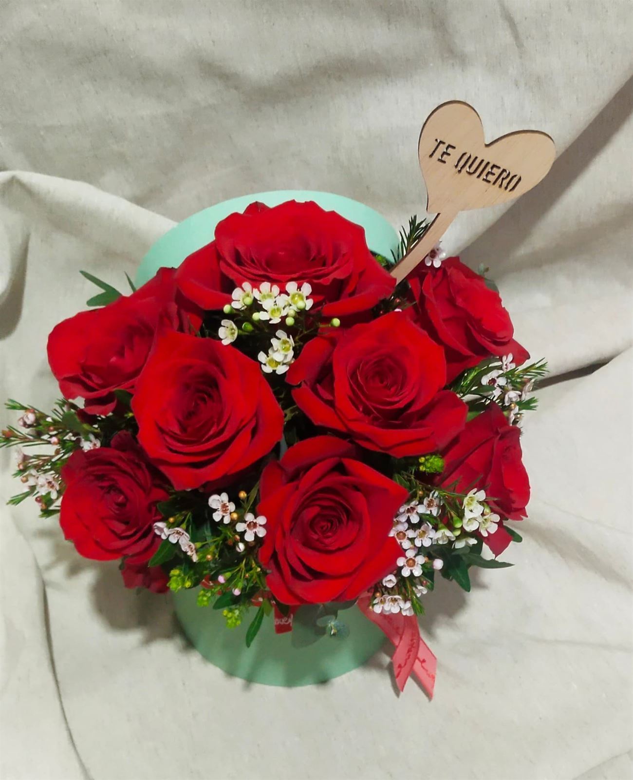 Caja de Rosas rojas - Imagen 2