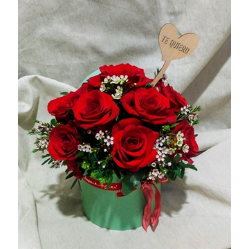 Caja de Rosas rojas - Imagen 2