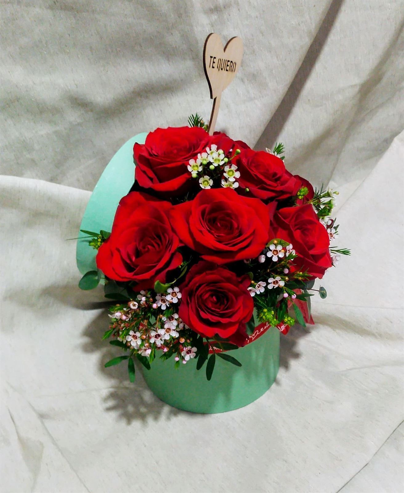 Caja de Rosas rojas - Imagen 3