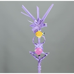 Palma malva trenzada - Imagen 1