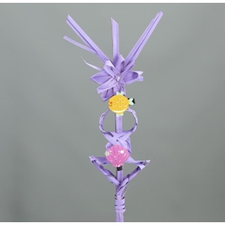 Palma malva trenzada - Imagen 1