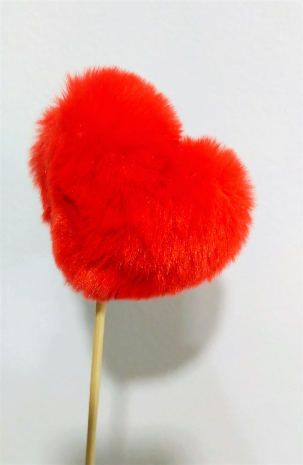Pick corazón peluche - Imagen 1