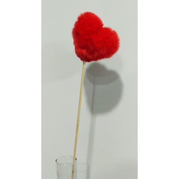 Pick corazón peluche - Imagen 2