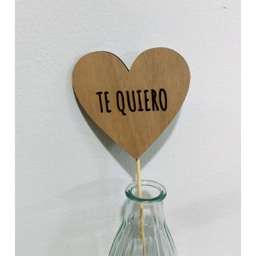 Pick Madera I love you - Imagen 1