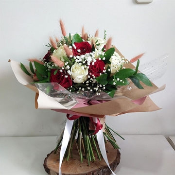 Ramo 20 rosas combinado - Imagen 1