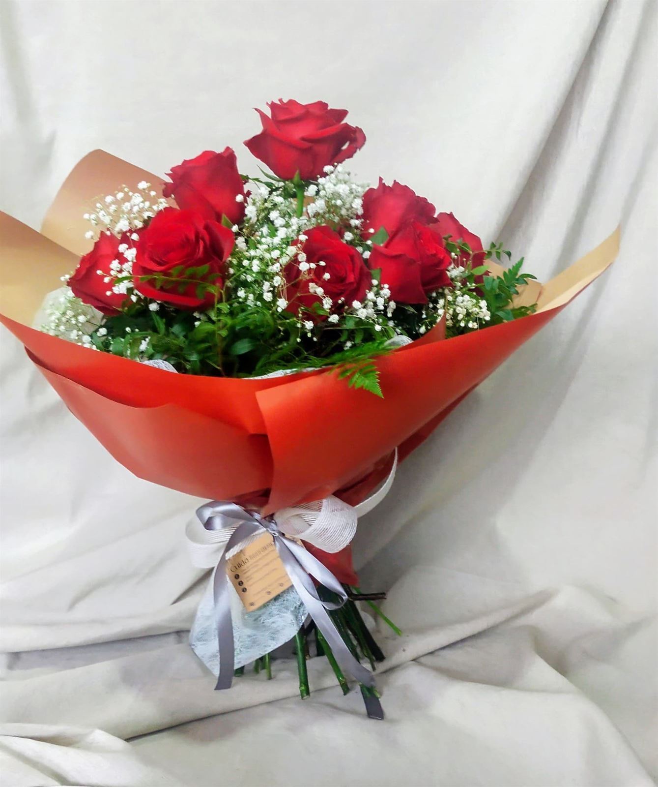 Ramo de 12 rosas - Imagen 3