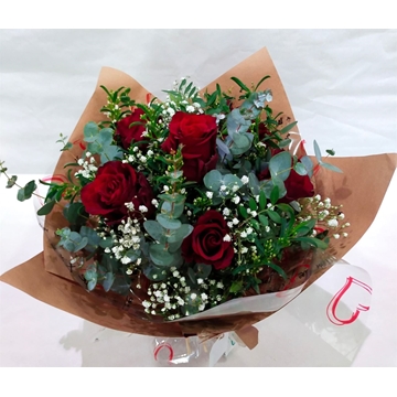 Ramo de 6 rosas - Imagen 2