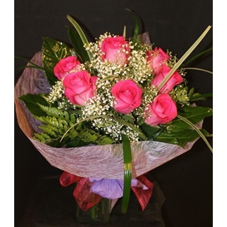 Ramo de 8 rosas - Imagen 1