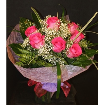 Ramo de 8 rosas - Imagen 1