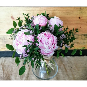 Ramo de peonias - Imagen 1