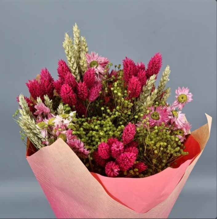 Ramo seco fucsia - Imagen 1