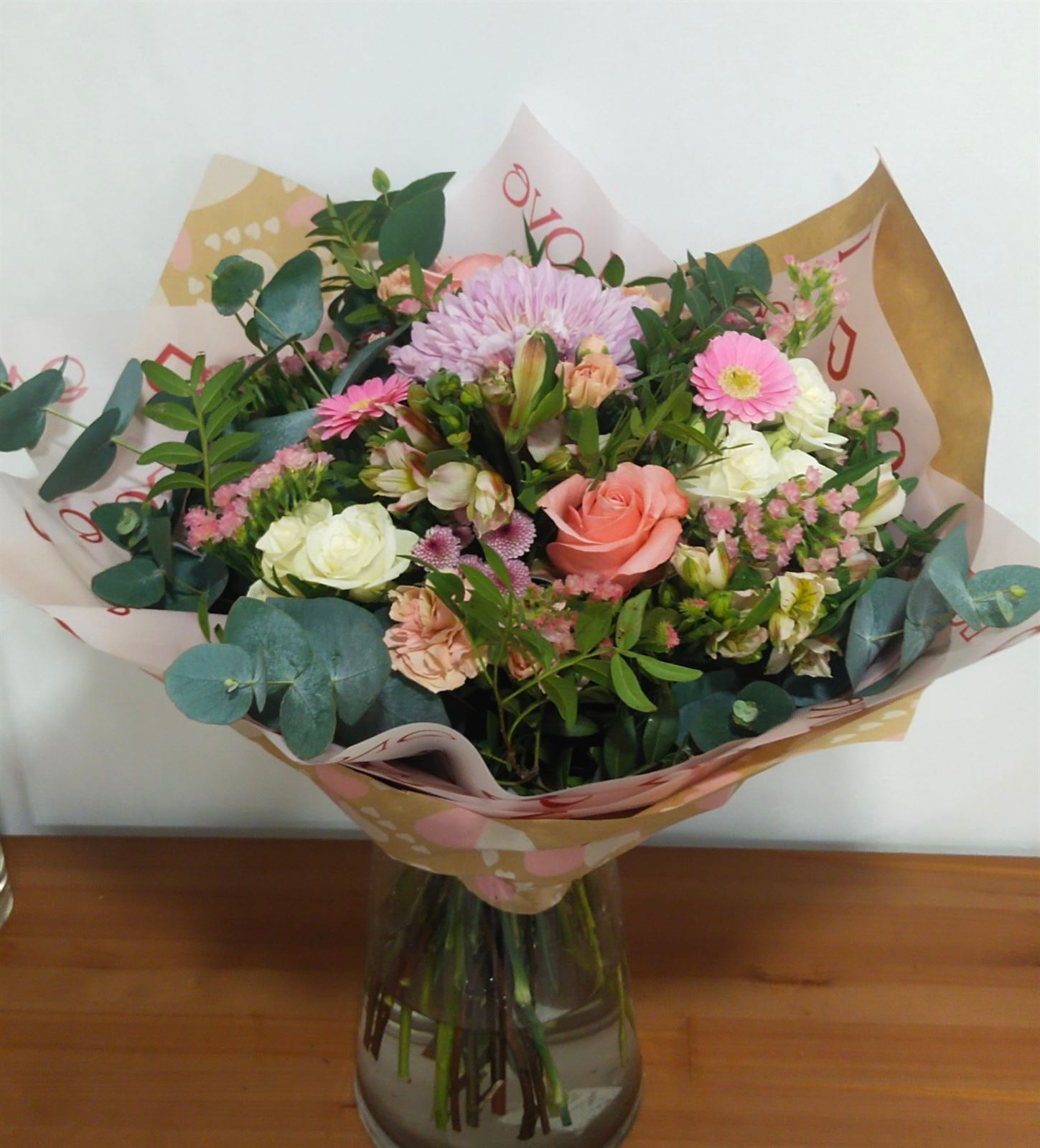 Ramo variado rosa - Imagen 1