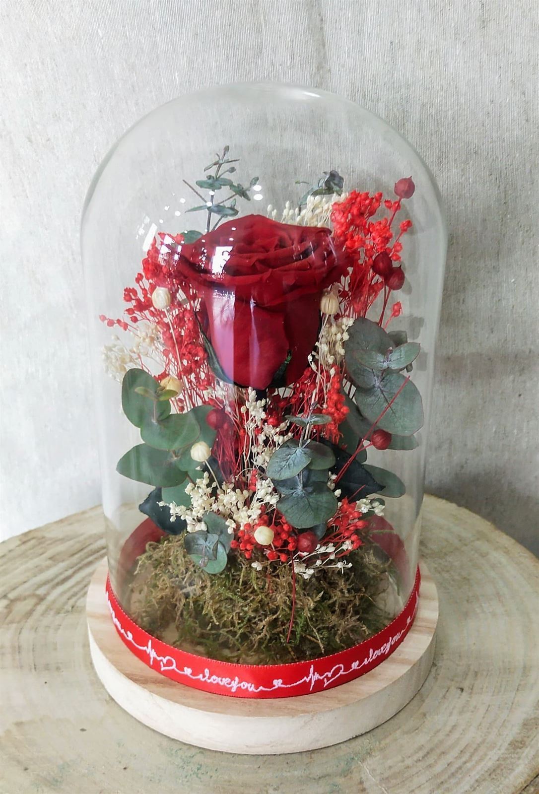 Rosa eterna Bella y Bestia - Imagen 3