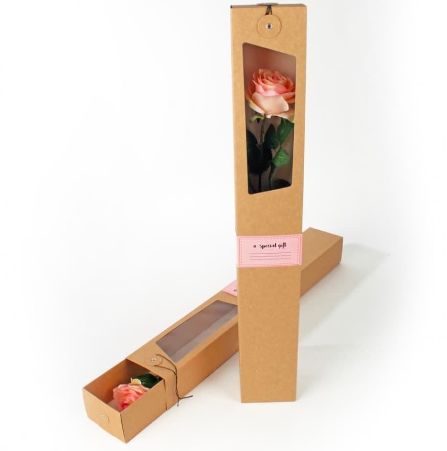 Rosa individual en caja - Imagen 1